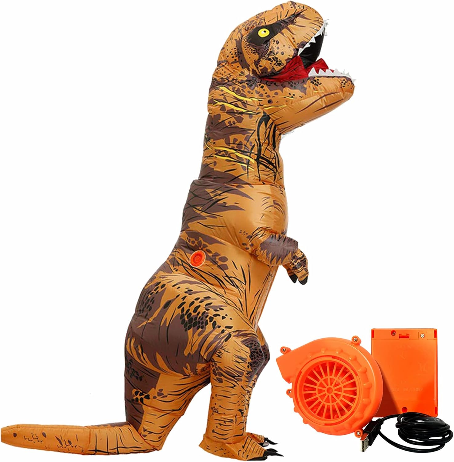 Costume de dinosaure gonflable pour adulte Costume de dinosaure