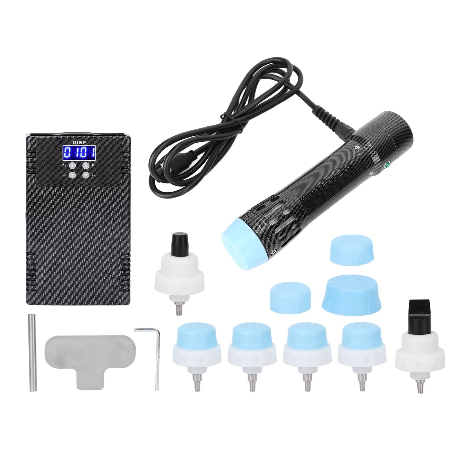 Kudoo Professional ED Shockwave Therapy Machine Shock Wave ED Treatment Muscle Pain Relief Massager with ED Physiotherapy for Anti-Cellulite Treatment(110V)