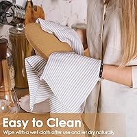 Vista 16 de Cork Hot Pads for Kitchen,4 Pack High Density Thick CorkTrivets for Hot Dishes 8" Heat Resistant Large Cork-Coasters Placemats for Table, Kitchen