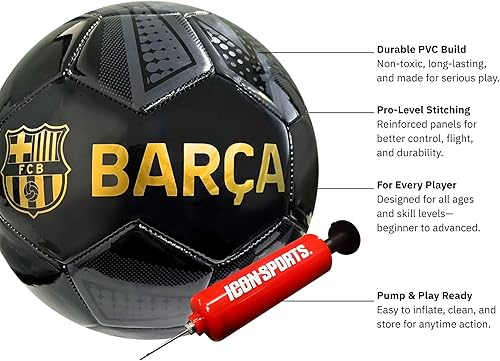 Miniatura 31 de Icon Sports Officially Licensed FC Barcelona Soccer Ball
