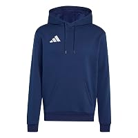 adidas Uomo Entrada26 Hoodie Sweatshirt, Team Navy Blue 2/White