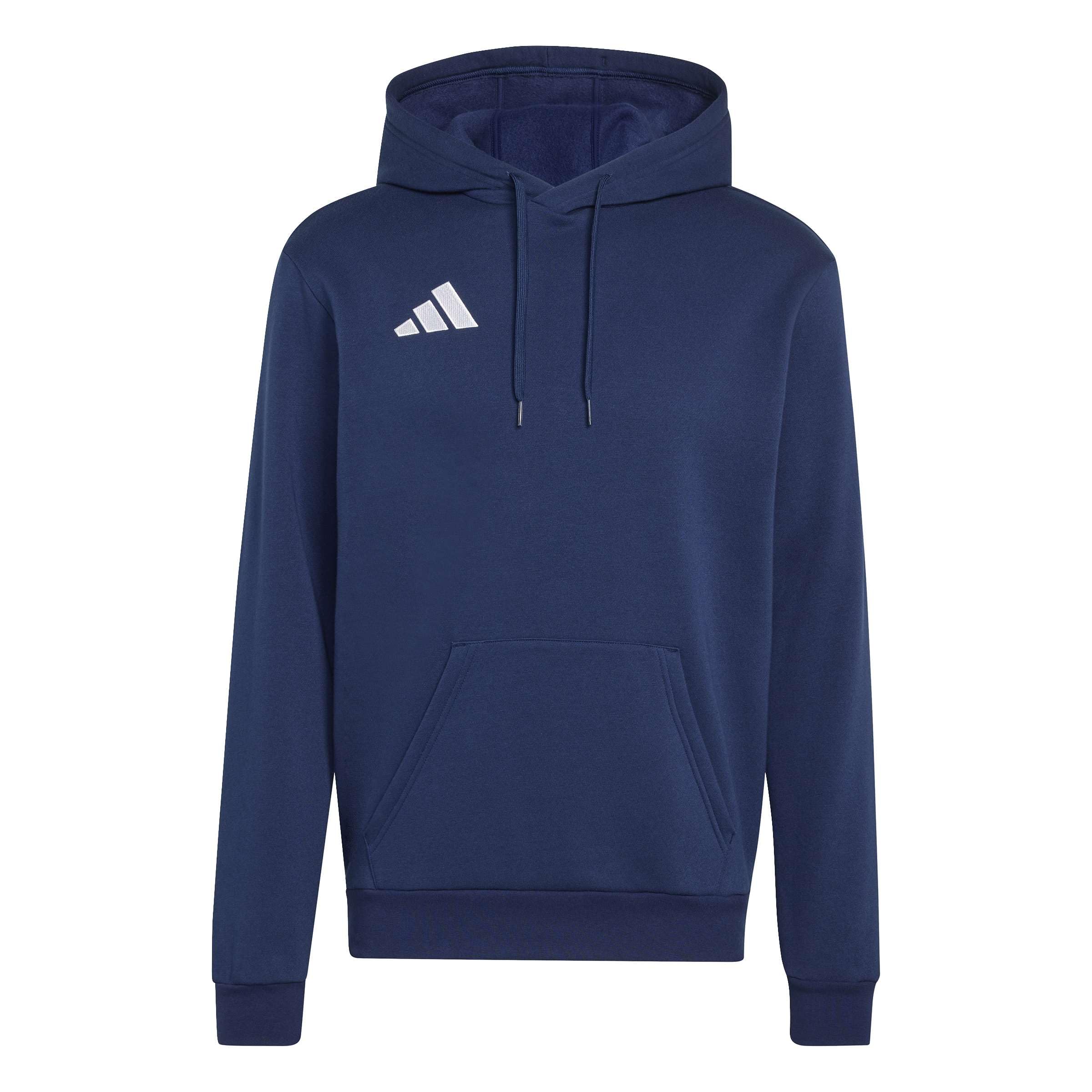 Adidas Entrada 26 Pull-Over Cotton Hoodie Blue/White