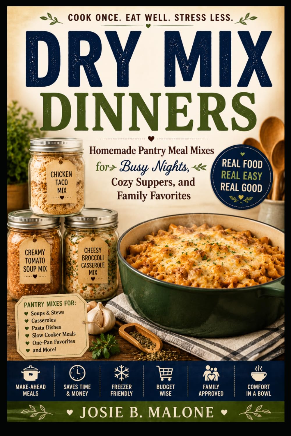 Dry Mix Dinners: Make-Ahead Jar Meals & Seasoning Blends for Fast, Flavorful Weeknights (Sizzling Sauces & Condiments)