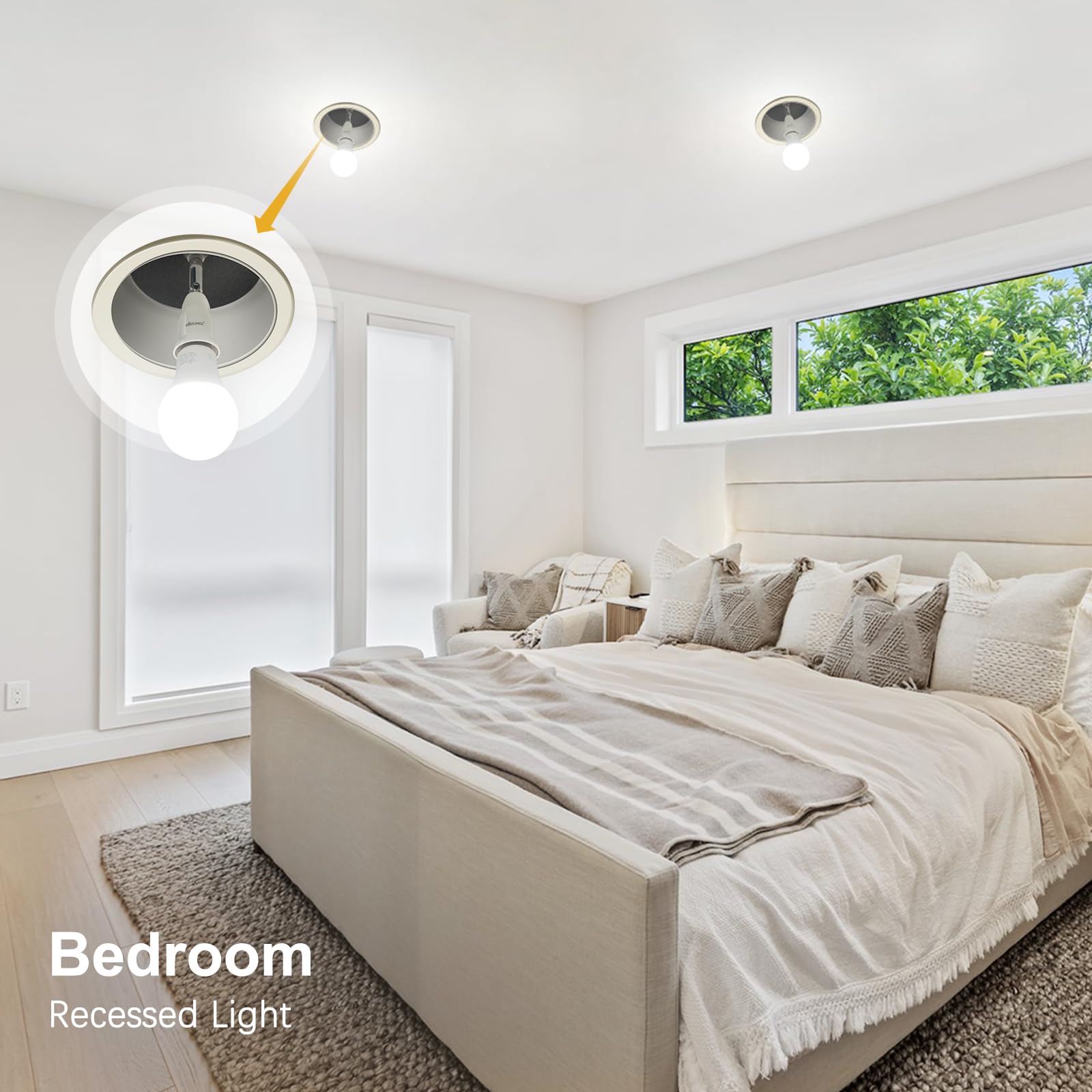 DiCUNO E27 przedłużacz lampy 10 cm, obrotowy i gięty adapter typu łabędzia szyja, gwint E27 do LED, halogenów, lamp CFL, łabędzia szyja, 60 W, 250 V, 2 A, PBT i aluminium, 2 sztuki w opakowaniu