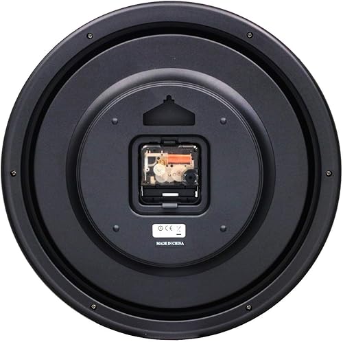 Miniatura 2 de Seiko Reloj de pared con acabado de madera numerado de 13 pulgadas, marrón