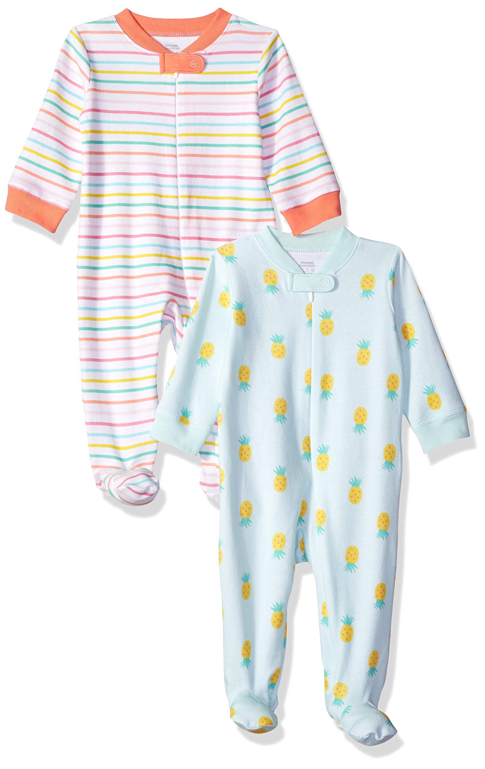 Amazon Essentials Girls' Infant 2Pack Sleep and Play Buy Online in