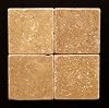 Noce 6X6 Travertine Tumbled Tile