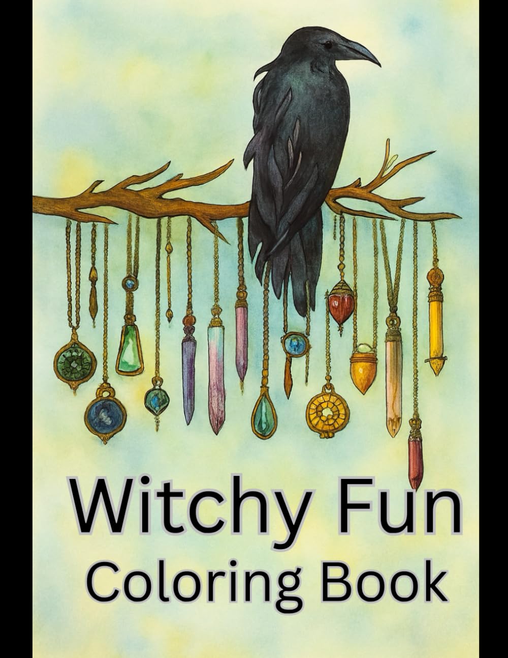 Witchy Fun coloring book