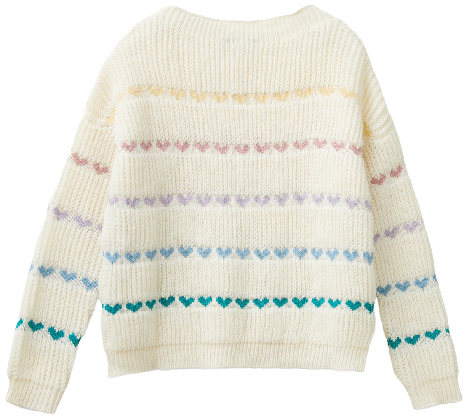 United Colors of Benetton Sweter Dziewczynki Koszulka G-c M/L 1076q106v