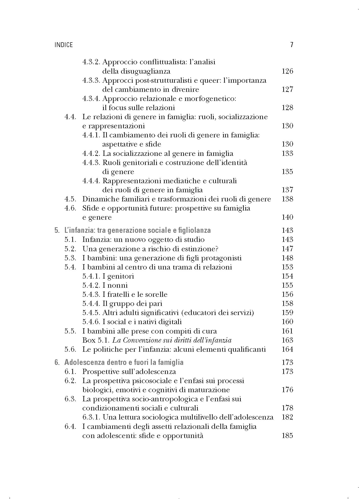Sociologia della famiglia. Uno sguardo relazionale