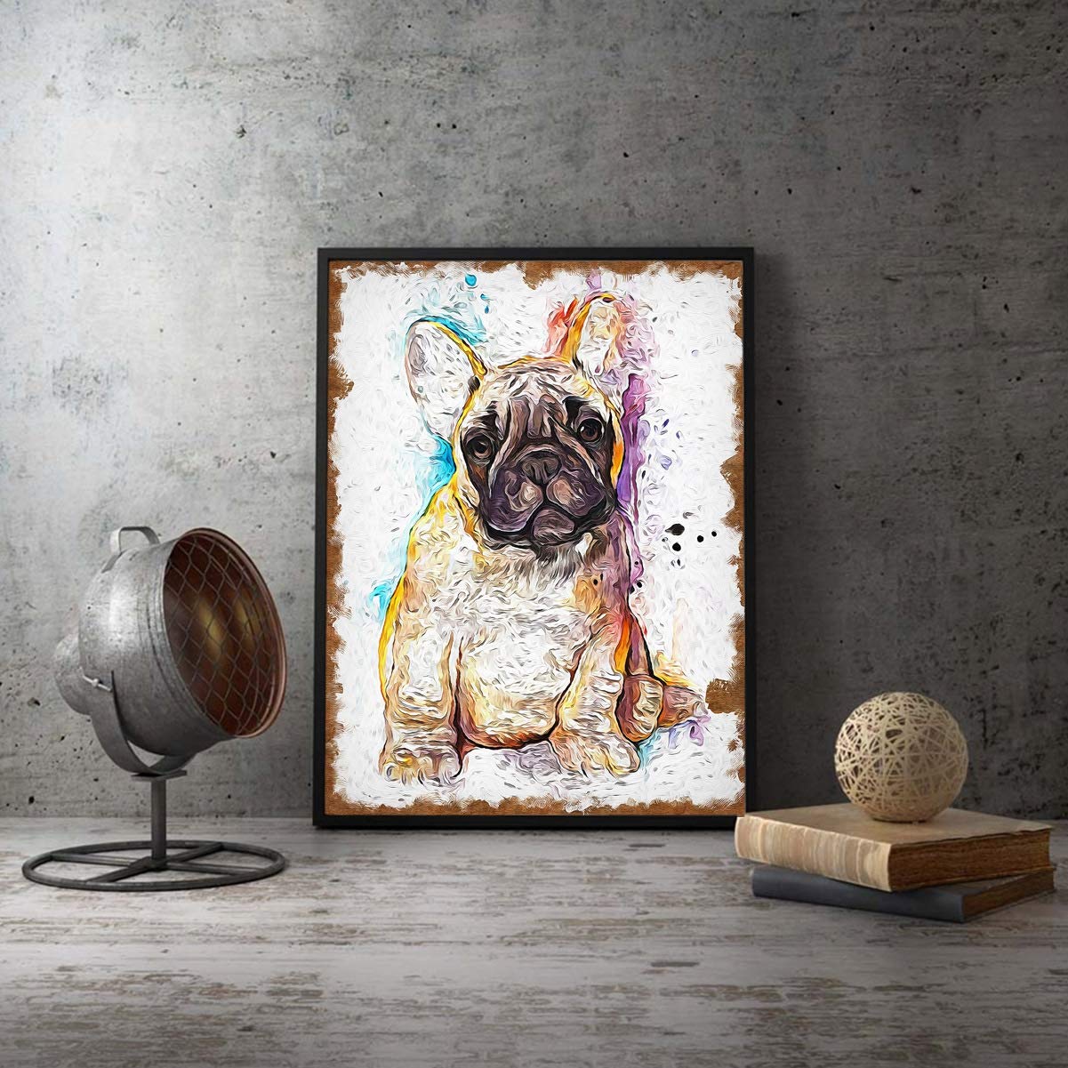 「三日月」｜絵画 原画 抽象画 動物画 イラスト アート 犬の絵 ff4eb960bf9a18f29bf076bc27e2a8