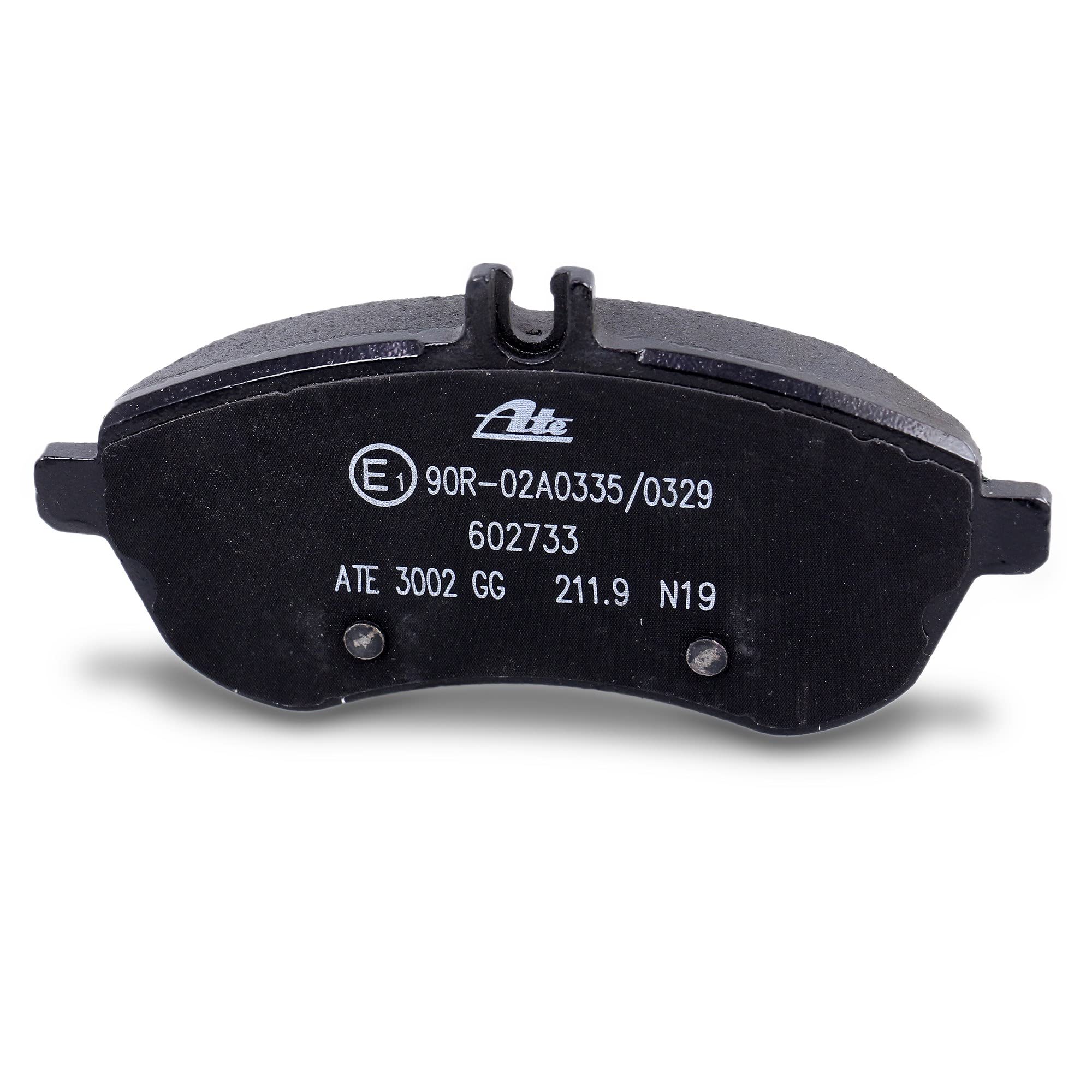ATE Bremsenset Vorderachse inkl. Bremsscheiben vorne Ø 288 mm und Bremsbeläge vorne Kompatibel mit MERCEDES-BENZ C-Klasse (W204), C-Klasse Coupe (C204), C-Klasse T-Model (S204)
