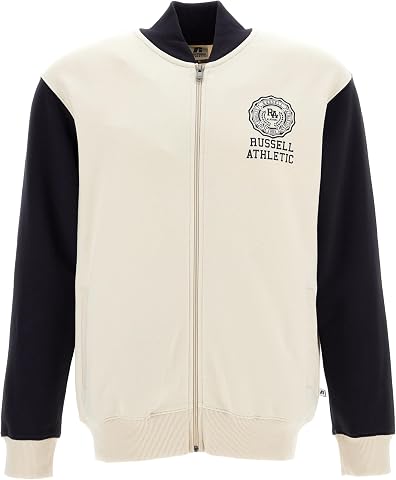 Russell Athletic Bomber Varsity Jacket Giacca Uomo (Pacco da 1)