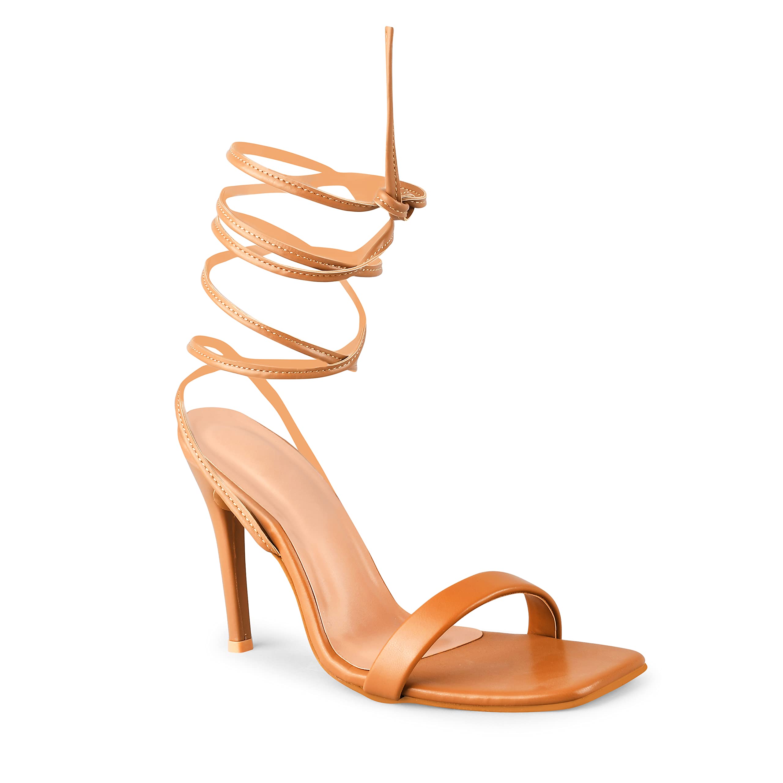 FROH FEET Women Stylish Beige Pencil Heel Sandal Trendy Party & daily use Heels Fashion Sandals (B0BRL1CJ1Y) Amazon Price History, Amazon Price Tracker