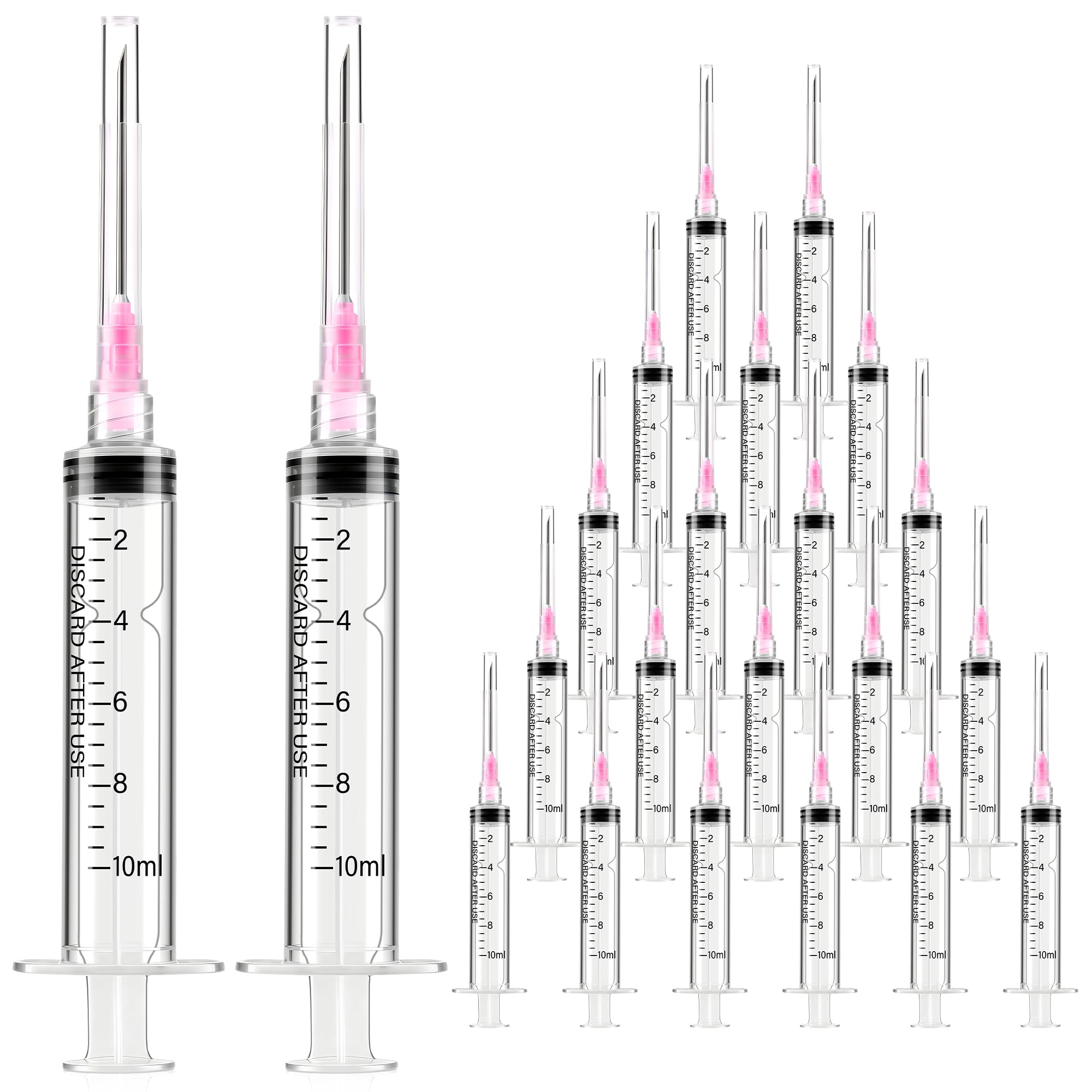 Photo 1 of Qeisia 10ml 18G Dispensing Needles with Caps - 1.5 Inch