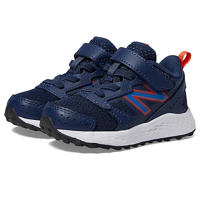 New Balance Kids Fresh Foam 650 Bungee Lace with Top Strap (Infant/Toddler) Kids Shoes NB Navy/Blue Oasis
