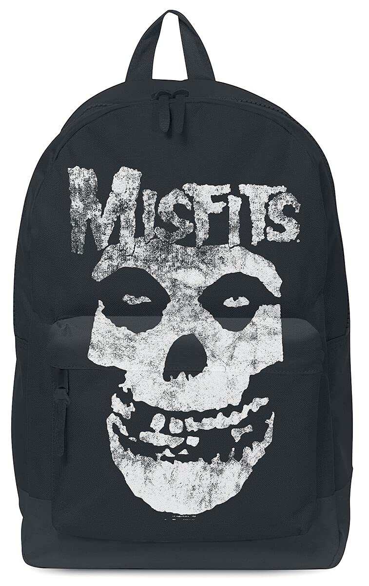 MisfitsBackpack, Black, Height 45cm, Width 30cm, Depth 15cm, Black, Height 45cm, Width 30cm, Depth 15cm, Backpack