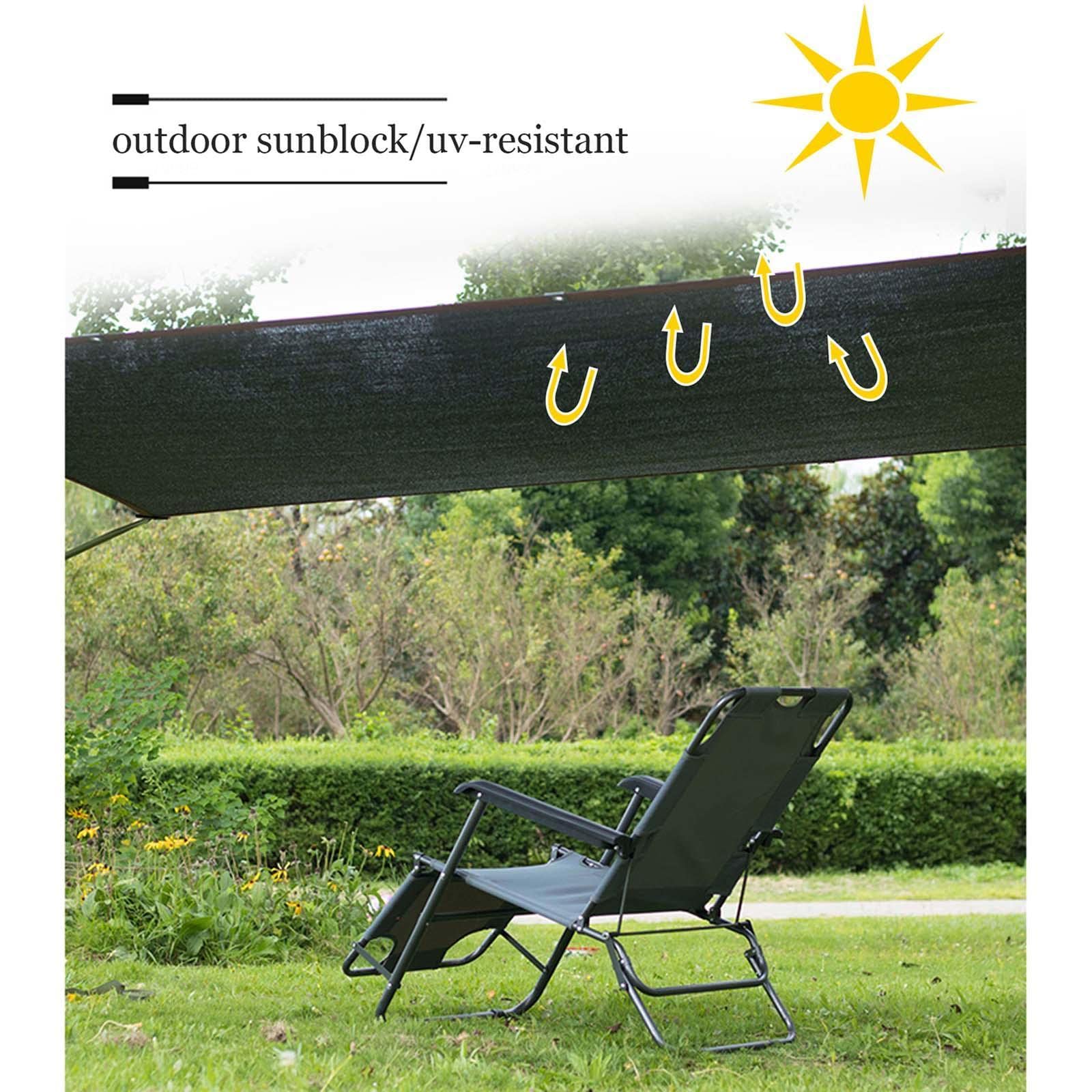 Siatka Cieniująca Sunblock, 70% Siatka Cieniująca Do Szklarni, Uv Odporna Tkanina Cieniująca, Żagiel Cieniujący Do Ogrodu, 2x4/3x5/4x5/4x6/5x8m Markiza Zewnętrzna,Black-5x6m(16.4 * 19.7ft)