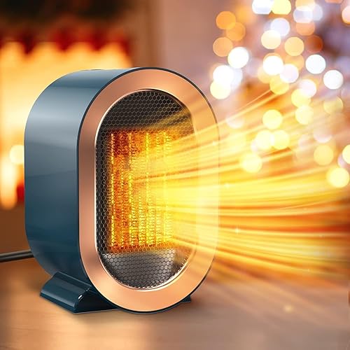 Calentador de espacio, calentadores de espacio para uso en interiores, calentadores portátiles PTC de calentamiento rápido, calentador de cerámica
