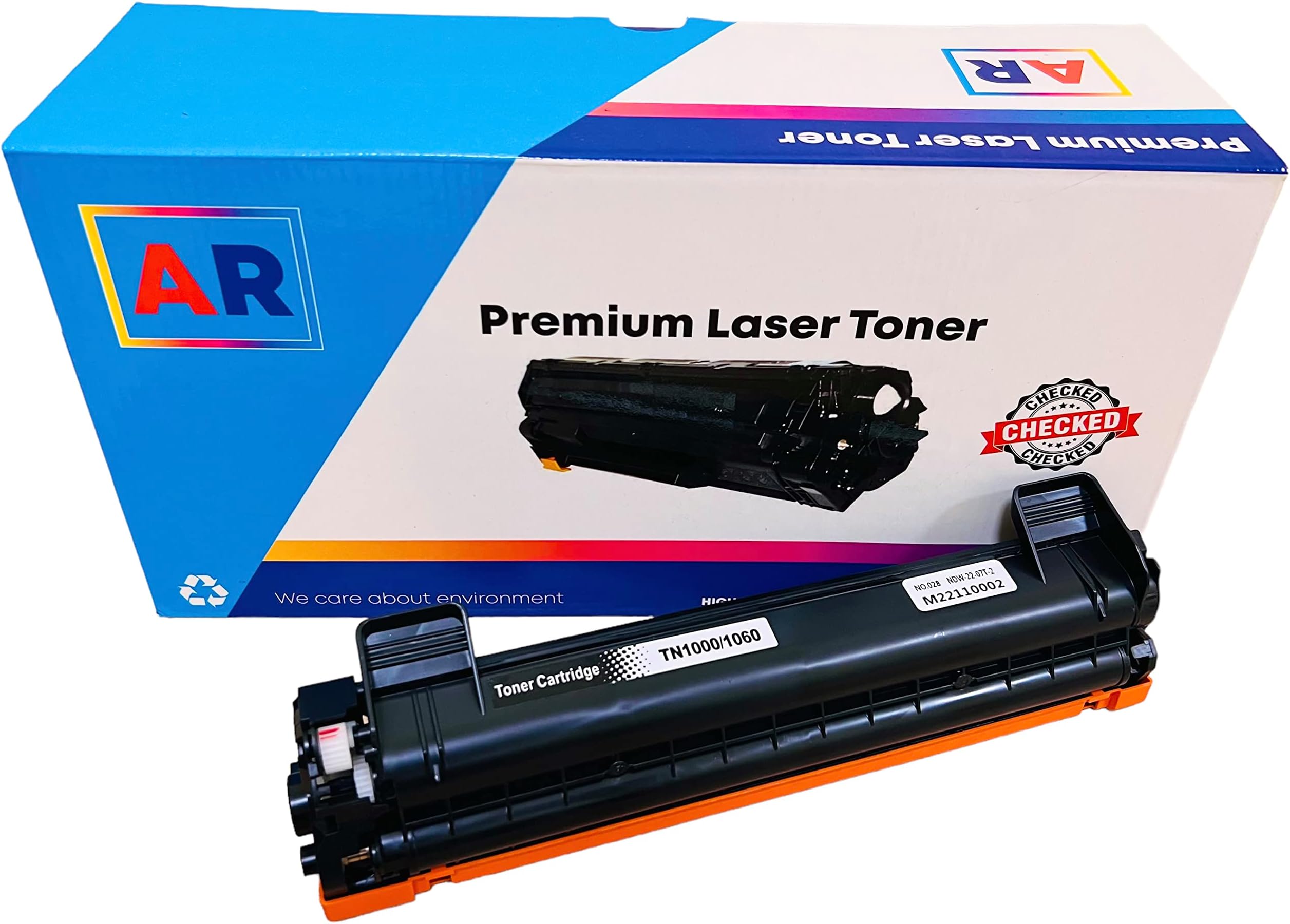 AR TN-1000 Compatible Cartridge for HL-1110 HL-1210W DCP1510 DCP-1610W MFC-1910W MFC-1815 MFC-1810