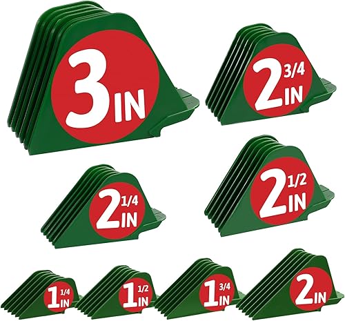 Protectores de cortapelos de 3 pulgadas, peines guía de cortapelos premium para Wahl Clippers Mega guías de corte con 8 longitudes de corte de 1.25
