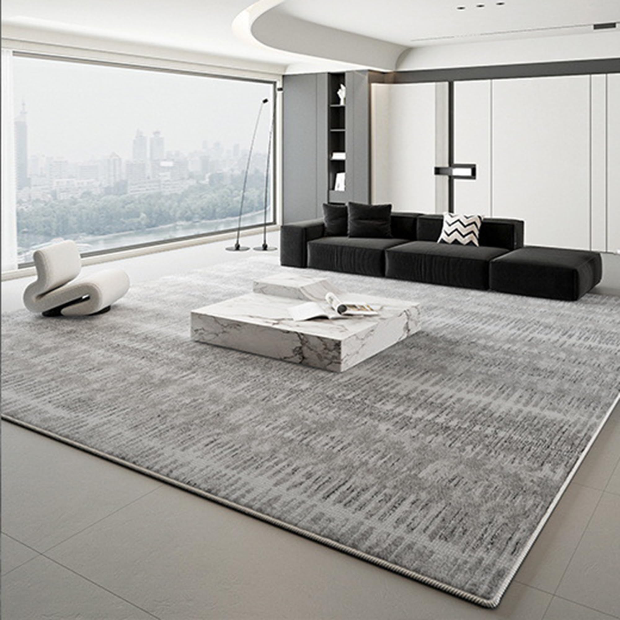 Tapis de chambre d'enfant lavable en machine et antidérapant 120x160