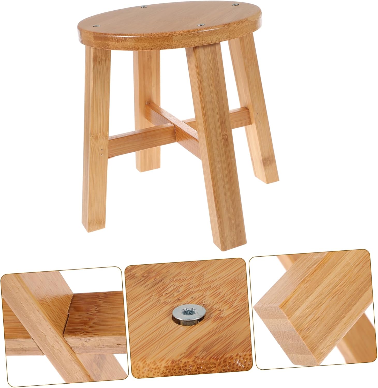 Garneck 1pc Foot Stool Small Laundry Stool Sturdy Step for Toddlers Household Non-Skid Design