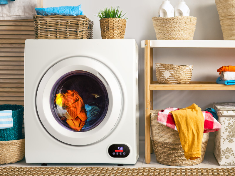 Amazon.com: Euhomy Compact Laundry Dryer, 2.65 cu ft Front Load