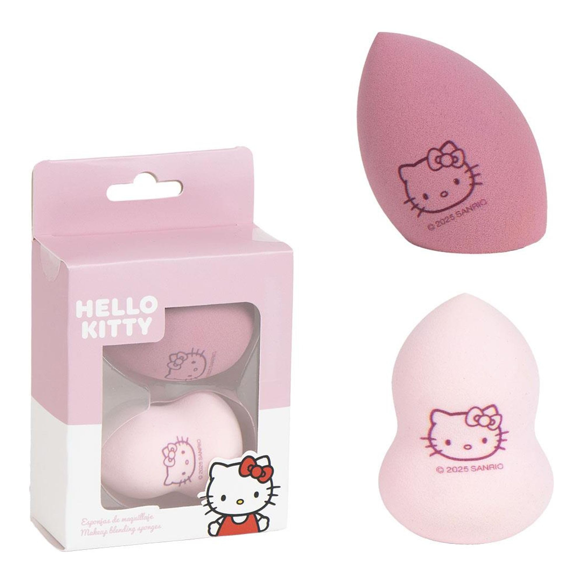 CERDÁ LIFE'S LITTLE MOMENTS | Hello Kitty Makeup Sponge - Perfect and Uniform Application | Adorable Design for Professional Makeup