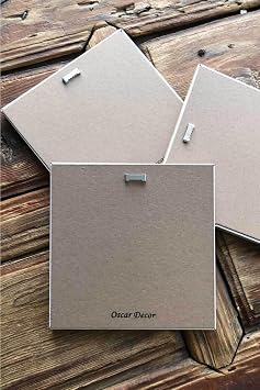 Oscar Stone Decor Çerçeveli Taş Duvar Dekoru Tablo 3'Lü Set Ayetel Kürsi Nal-I Şerif Hilye-I Şerif 3Cdd-40-613
