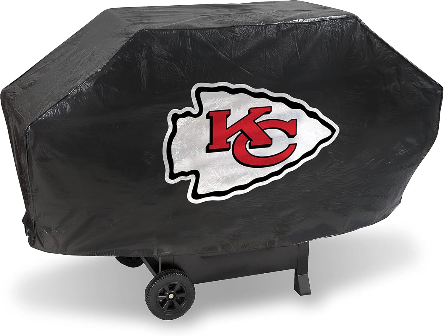 NFL Rico Industries Vinyl Padded Deluxe Grill Cover, 68 x 21 x 35-inches