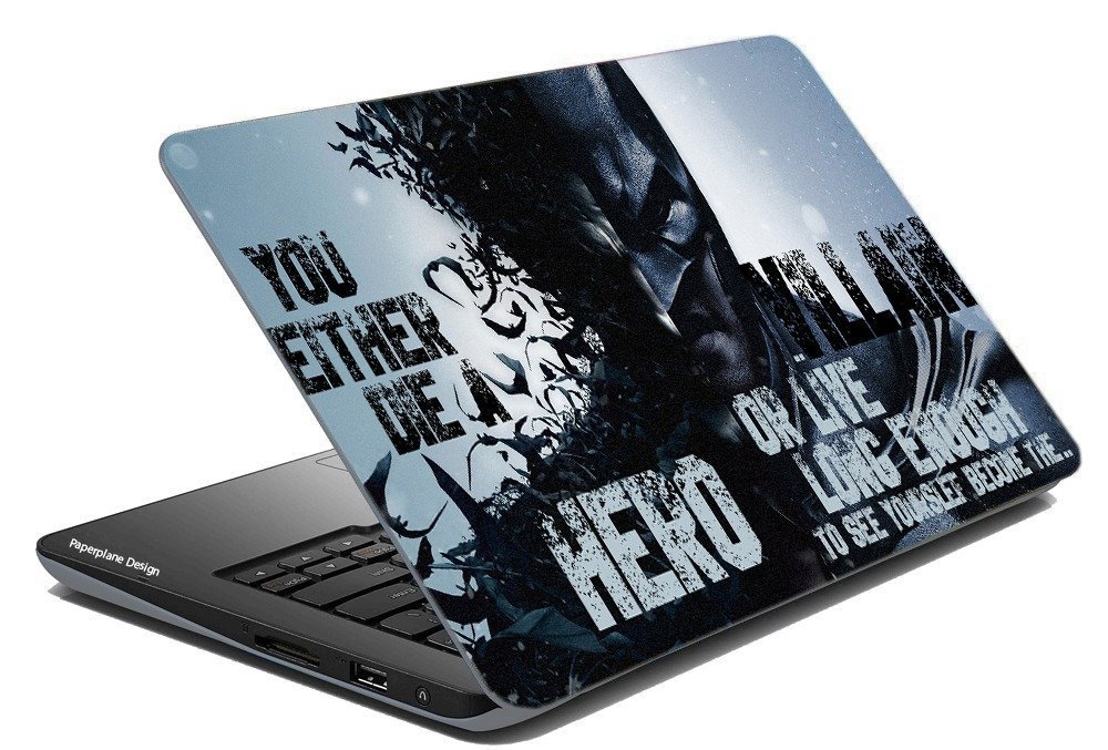 PRINTELLIGENT Laptop Skins Stickers Super Heroes Collection Fits