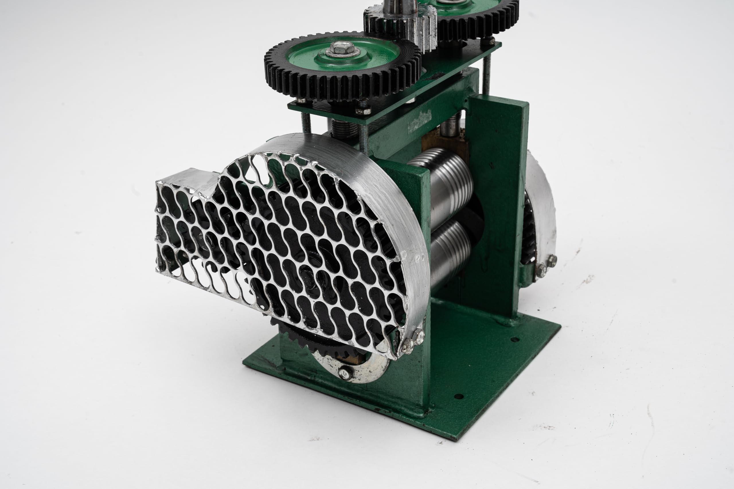 LNINNERY Manuelle Walzwerk Maschine 58 * 120mm Manuelle Walzwerk Maschine für Schmuck und Reparatur