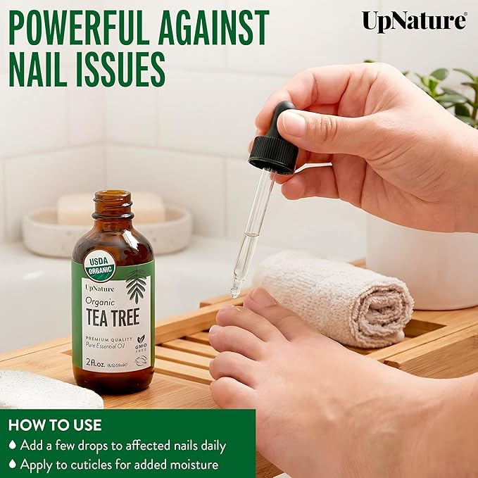 Aceite de Árbol de Té UpNature 100% Puro Orgánico 2 oz miniatura 4
