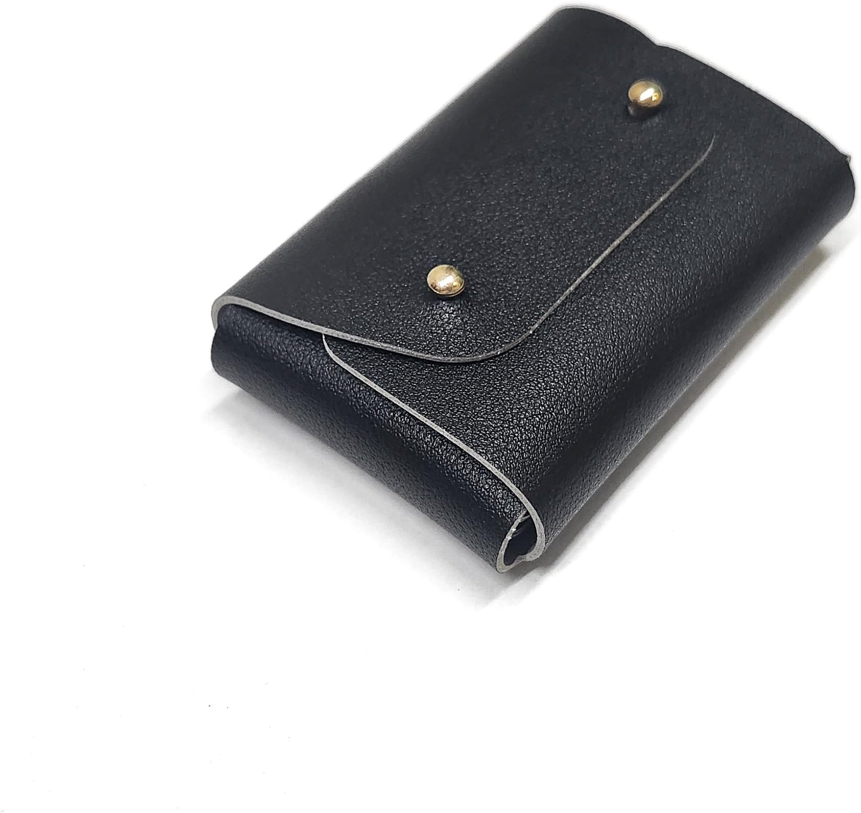 Switch Collection Premium Genuine Leather Slim Wallet for Men – Minimalist Card Holder & Signature Stash | Compact Small Wallet, Dual-Tone Design (Black/Grey)