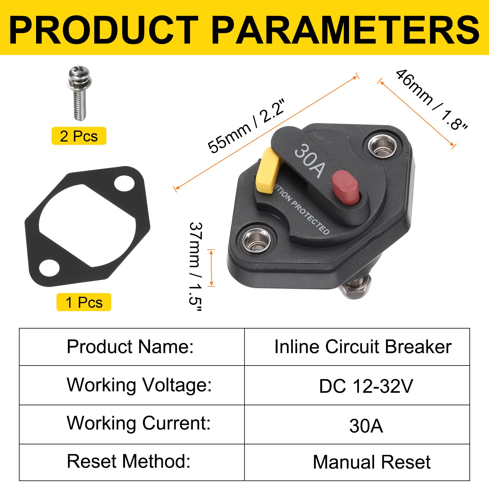 DMiotech 30A Circuit Breaker - Image 2