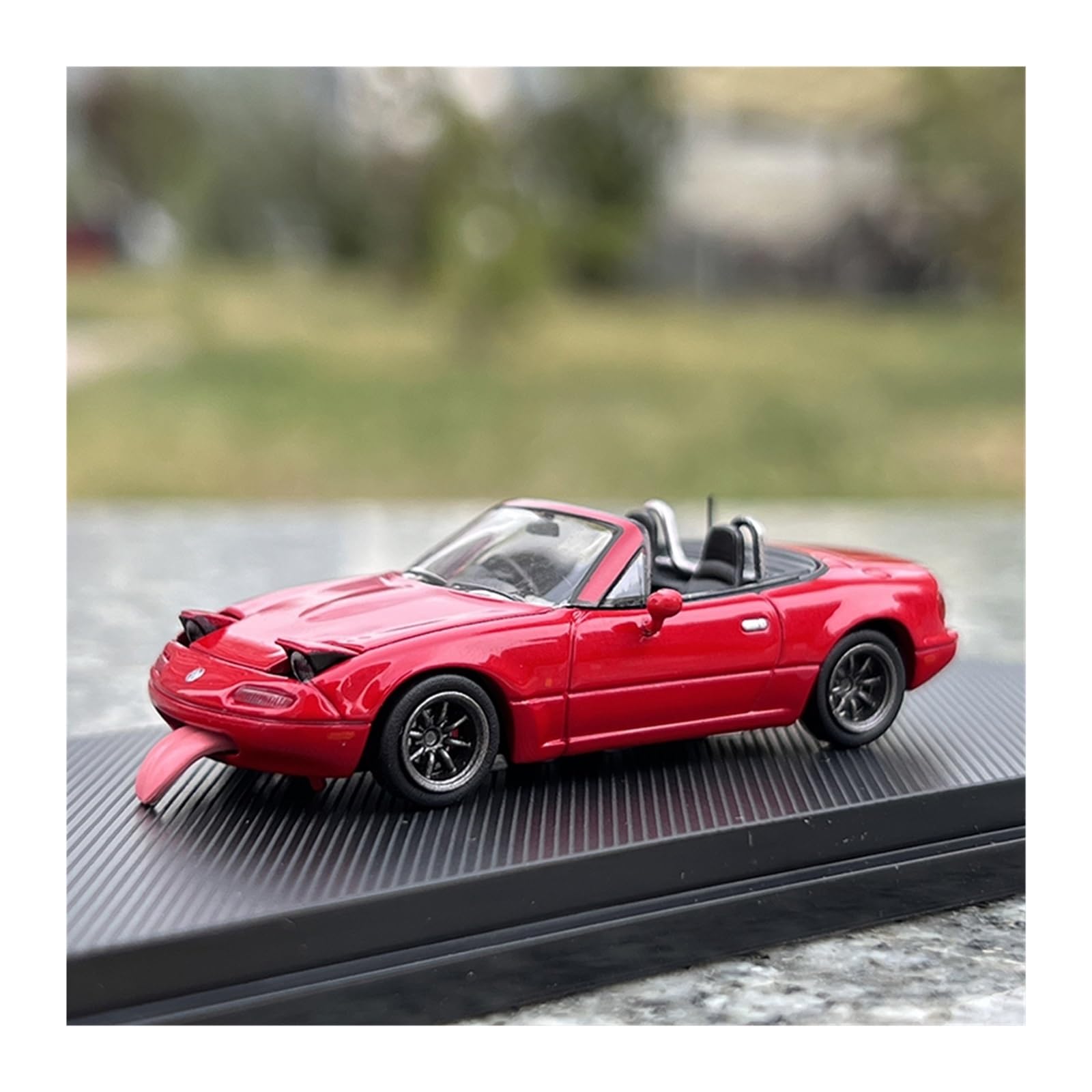 Amazon | ミニカー 1 64 マツダ MX5 Eunos ロードスター NA 赤舌