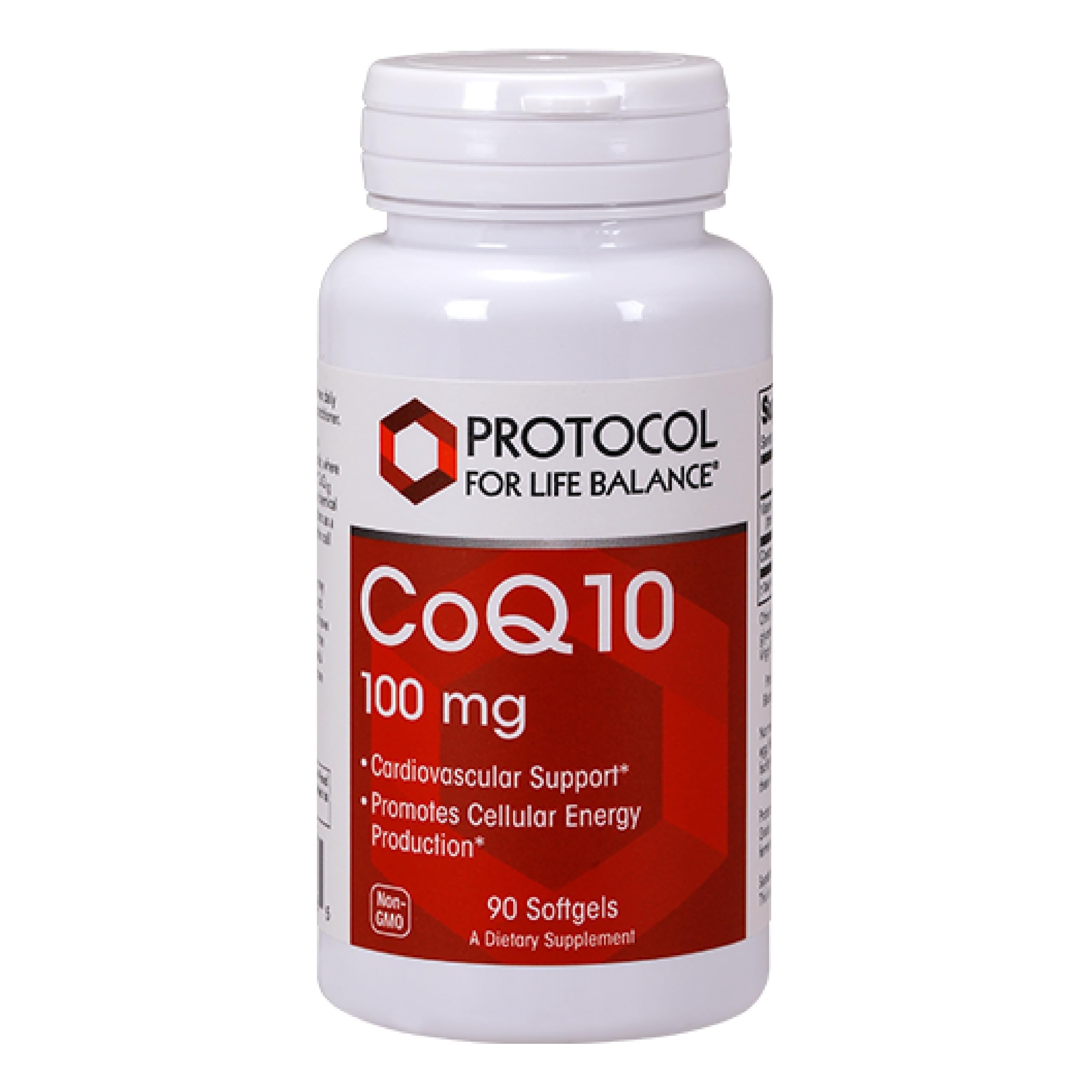 PROTOCOL FOR LIFE BALANCE CoQ10 100 mg, with Vitamin E, 90 Softgels
