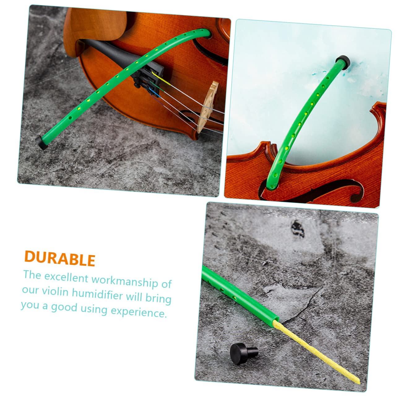 COSMEVIVI Violin Humidifier for Professional Moisture Maintenance Tool Soft Rubber Material