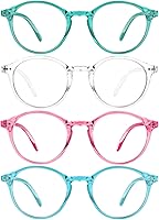 Vista 16 de Yogo Vision Blue Light Blocking Glasses Men Women Computer Anti Eyestrain Glasses Round Frame Blue Light Blocker Eyeglasses