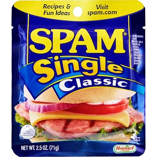 Spam Single Classic bolsa de 25 onzas paquete de 24
