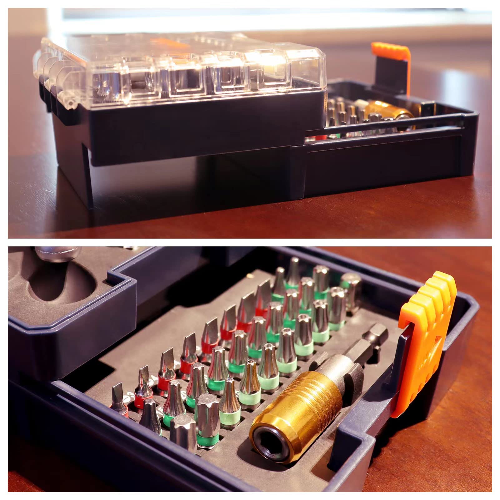 58 Piece Mini Ratchet Wrench Set - Screwdriver Bits -4 58 Piece Mini Ratchet Wrench Set - Screwdriver Bits -4