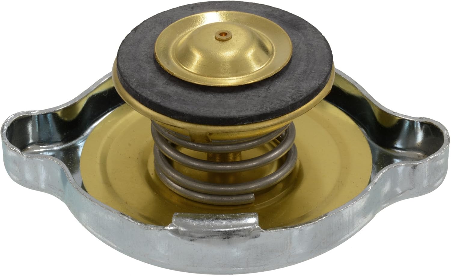 Radiator Cap Compatible with 1958-1961 Corvette for Use on Copper/Brass Radiators - Original Equipment Replacement Part for Classic Car Restoration and Maintenance