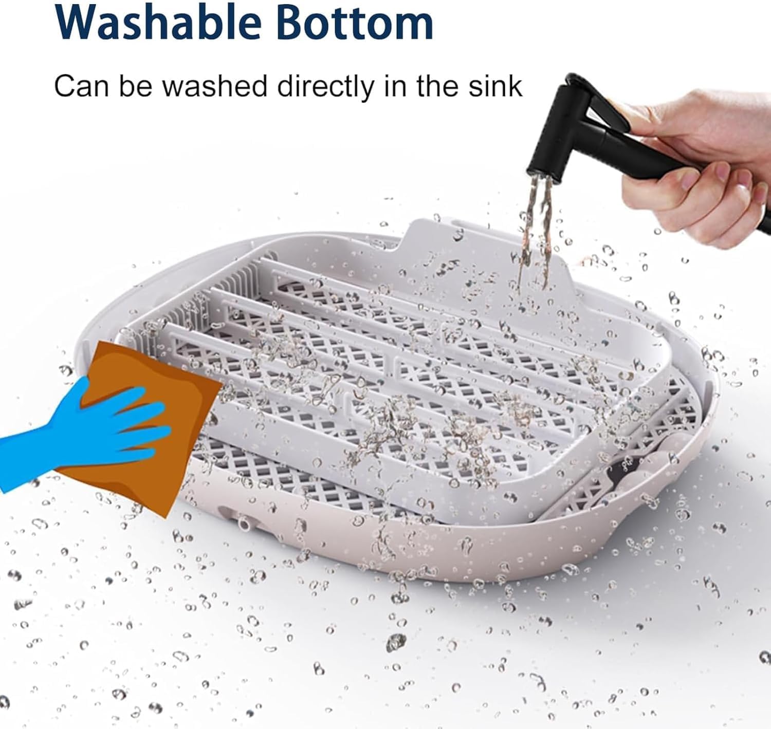Incubadora digital de huevos para 16 huevos con volteador automático y control preciso de temperatura, incubadora de mesa para huevos de aves de corral