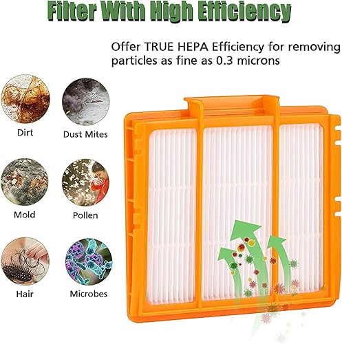 Miniatura 4 de Accesorios de repuesto para Shark AI AV2501S, AV2501AE, RV2502AE, RV2520AOUS, AV2510AOUS Kit de piezas de repuesto para aspiradora robótica con