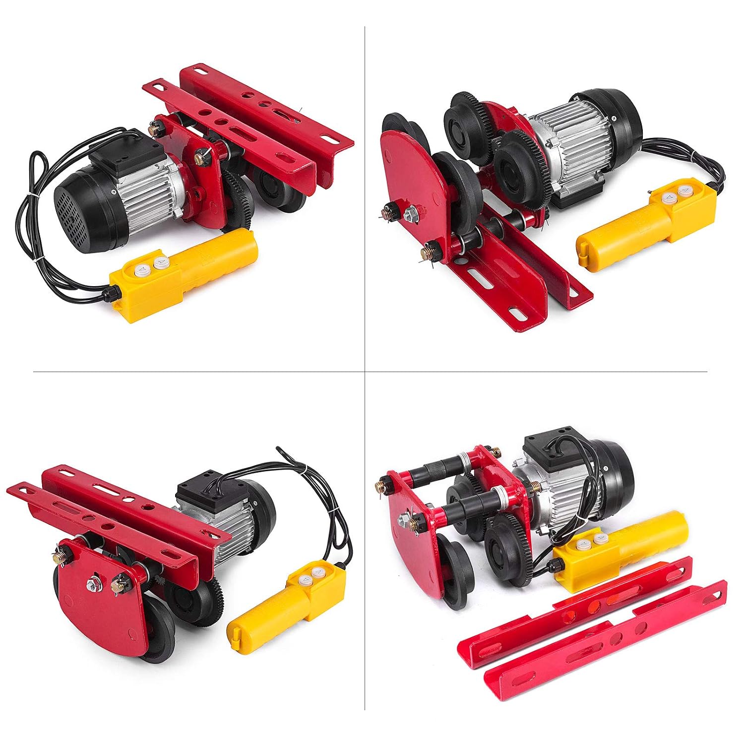 🛒 Crazy Deals Mophorn Electric Trolley 1 Ton 2200 Lbs Capacity Beam Electric Trolley 1 Phase Electric Beam Trolley for Straight Beam Track (1 Ton Electric Trolley)