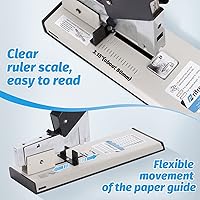Vista 7 de Heavy Duty Stapler - Effortless 240-Sheet Office Stapler with Adjustable Paper Guide, Super Capacity with 4000 Staples
