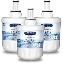 DA29-00003G HAF-CU1/XAA Water Filter Replacement for Samsung RF267AARS RFG237AARS RF268ABRS RSG257AARS RFG297AARS RF267AERS RS22HDHPNSR,6-Month Life, NSF Certified, Pack of 3