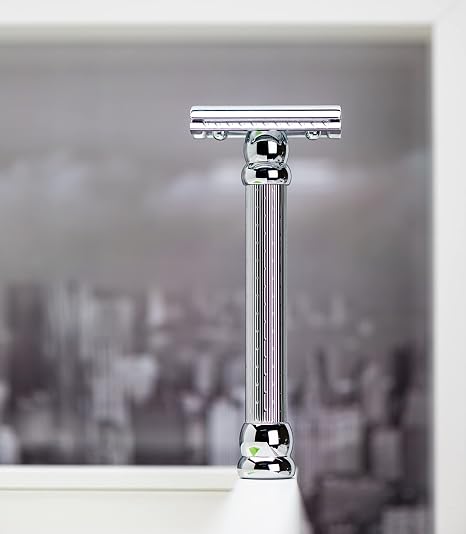 Merkur 47c DE Safety Razor Three piece Chrome