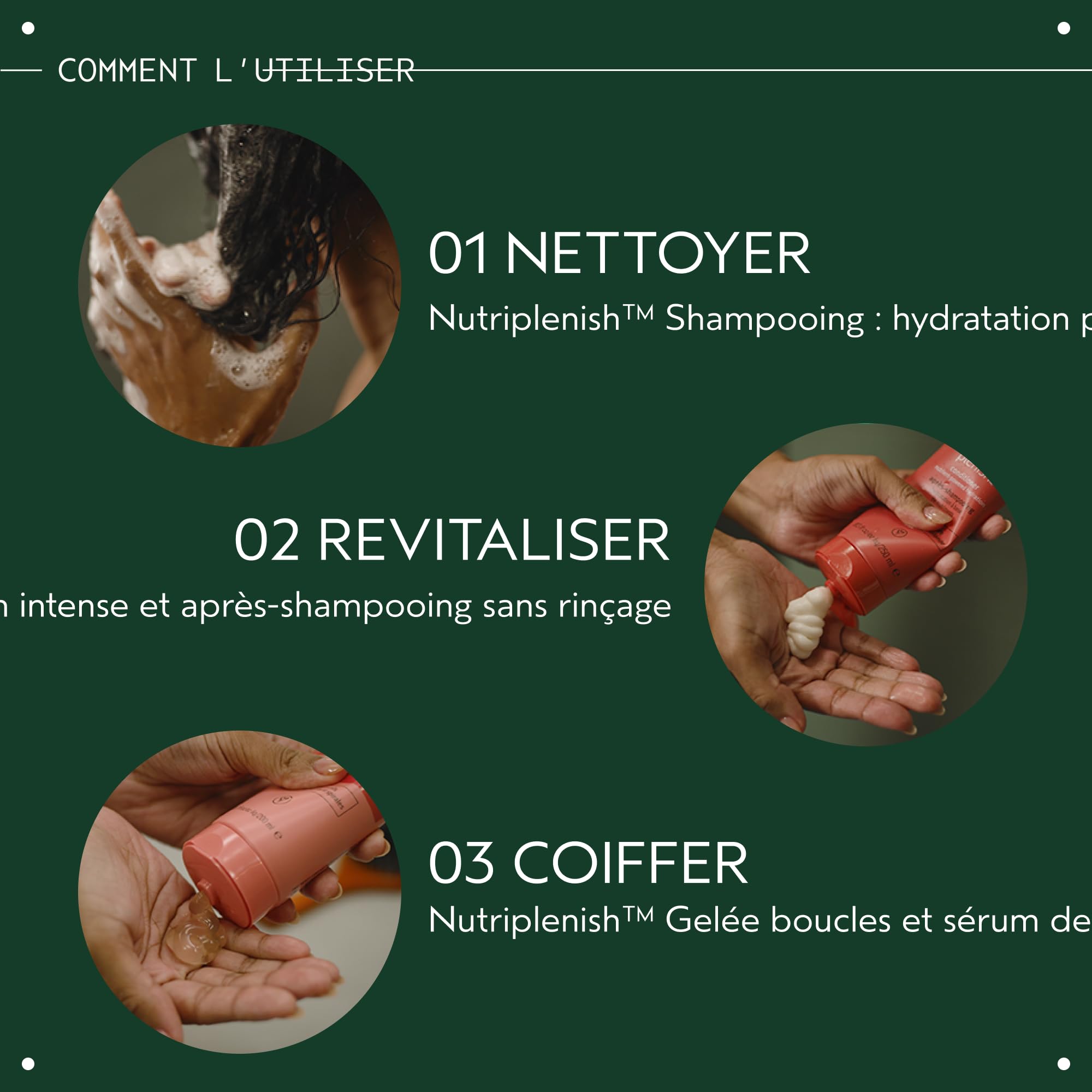 Aveda Nutriplenish Routine: Shampoing (250ml) + Après-shampooing (250ml) - Hydratation Profonde - Riche en Superaliments Pour Cheveux Secs - Huile De Grenade Bio, Huile De Coco, Beurre De Mangue
